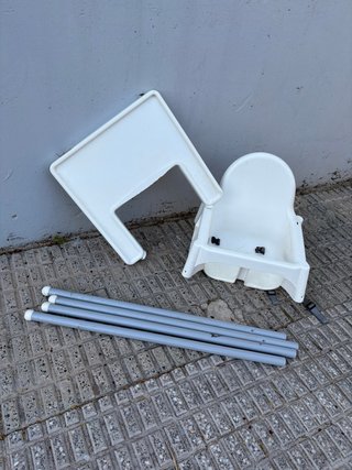 Trona IKEA blanca