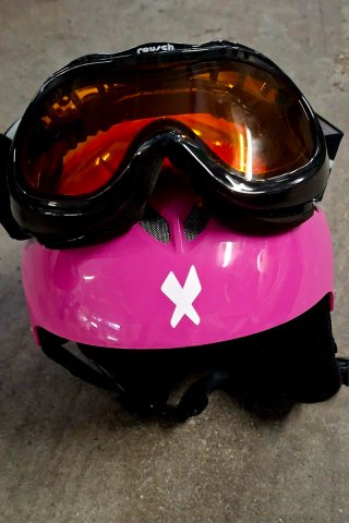 Casco Infantil Esquí y Snowboard Rosa marca Except