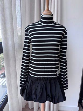 Vestido rayas Mango Talla S
