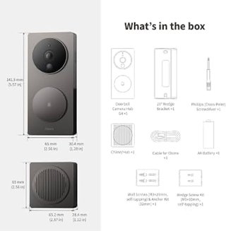 Aqara Timbre de Vídeo Inteligente G4