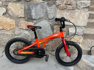 Bici Monty 16 Naranja y Verde