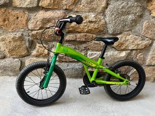 Bici Monty 16 Naranja y Verde