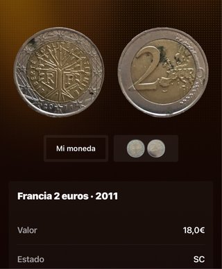 Moneda Francia 2 euros 2011