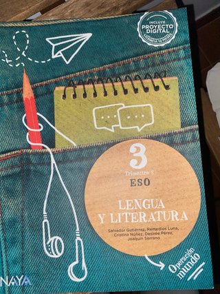 Libros de texto 3 ESO Lengua y Literatura