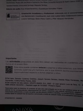 Libros de texto 3 ESO Lengua y Literatura