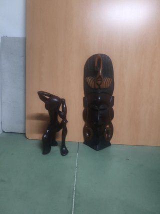 Figuras africanas de madera
