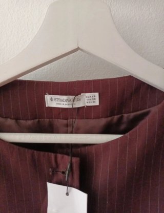 Chaleco de traje Stradivarius