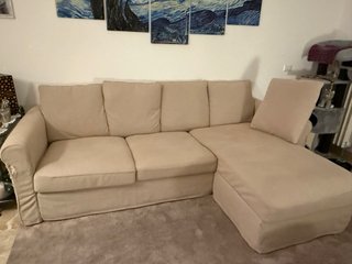 Divano IKEA con chaise longue – sfoderabile – €400