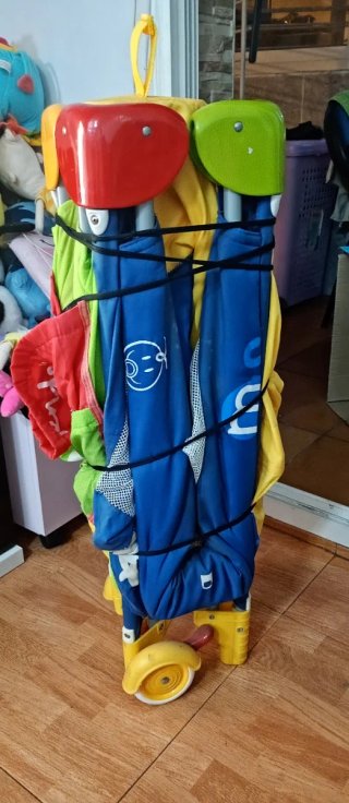 Cuna de viaje plegable