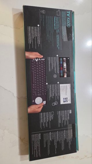 Teclado Logitech K600 Smart TV