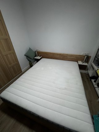 Estructura cama MANDAL 160x200 + colchón