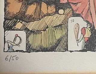 Litografía Eduard Alcoy 6/50 Firmada 1986