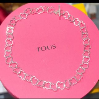 Collar Tous Oso Plata
