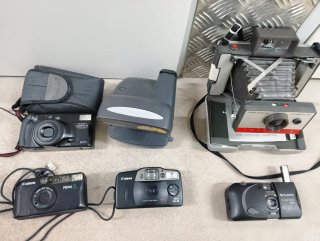 Lote de Cámaras: Canon, Polaroid, Fujifilm, etc.