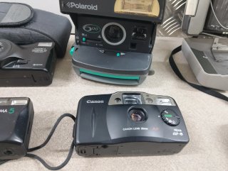 Lote de Cámaras: Canon, Polaroid, Fujifilm, etc.