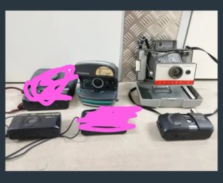 Lote de Cámaras: Canon, Polaroid, Fujifilm, etc.