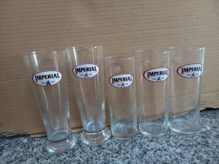 5 Copos de Cerveja Imperial  Todos  5€