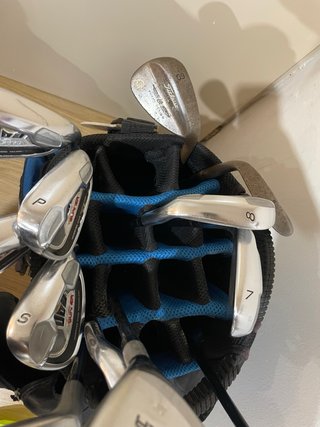 Bolsa de Golf Cleveland Azul y Negra