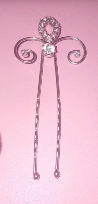 Horquillas para peinados con pedrería