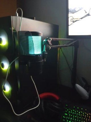 Soporte de micrófono para PC
