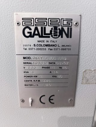 Centrifugadora Profesional Galoni Okay Plus