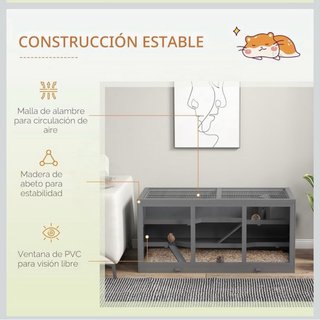 Jaula para conejos y hámsteres