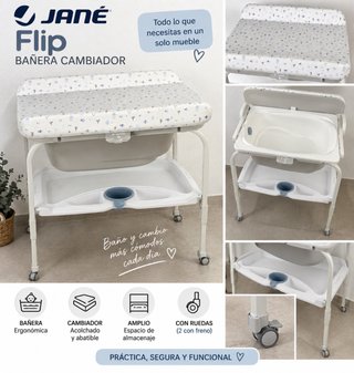 Bañera cambiador Jané Flip