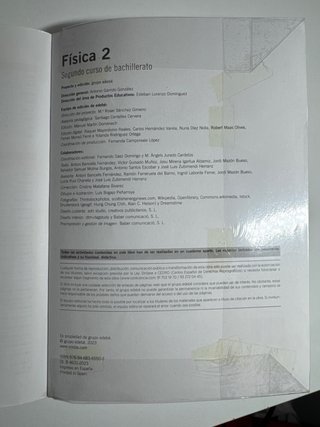 Libro Física de otra manera 2 – Edebé Bachillerato