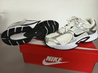 Zapatillas Nike Plata y Blancas
