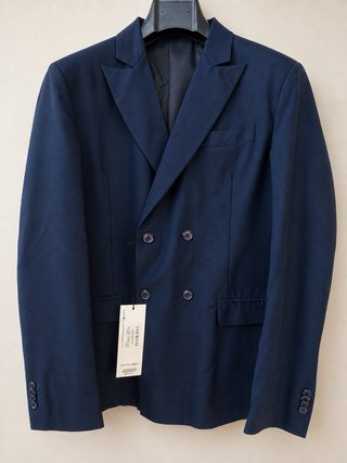 Abito uomo Imb10 blu doppiopetto taglia 50