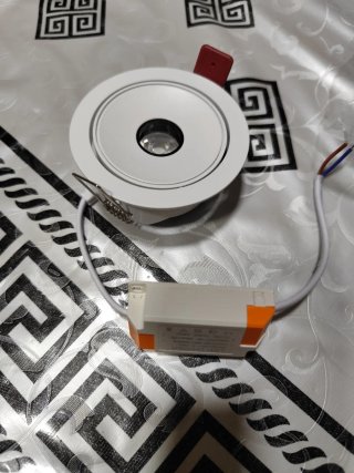 2 Foco LED empotrable con transformador