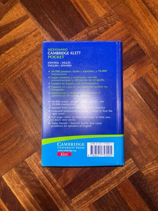 Diccionario Cambridge Klett Pocket Español-Inglés