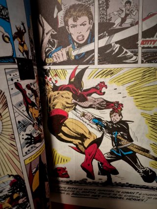 Marvel Héroes 1 y 3 (1987) Kitty Pryde y Lobezno
