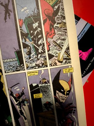 Marvel Héroes 1 y 3 (1987) Kitty Pryde y Lobezno