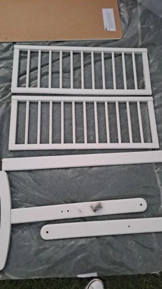 Minicuna balancín blanca