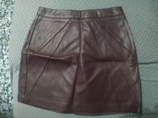 Falda vaquera y pantalón corto