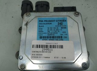 Citroen 299511 centralita 9652024280 c3 1.1 audace