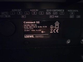 TV LCD Loewe 32 Negro