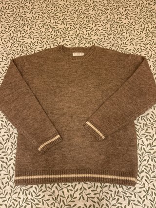 Jersey MNG punto niño marrón talla 152 cm