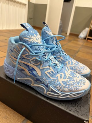 Zapatillas Basket Puma LaFrance Azul/Blanco