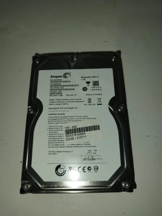 Disco Duro Seagate 1TB Barracuda 7200.12