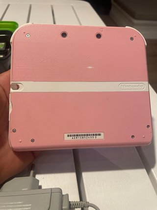 Nintendo 2DS Rosa con Caricabatterie