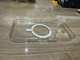 Funda iPhone 17 Transparente con MagSafe