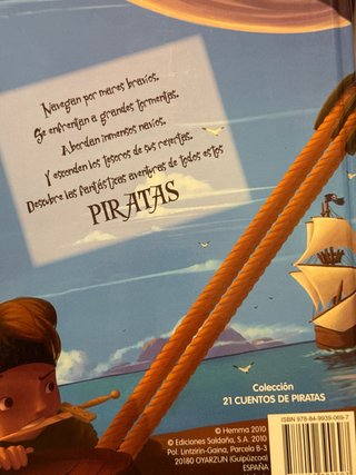 21 cuentos de piratas