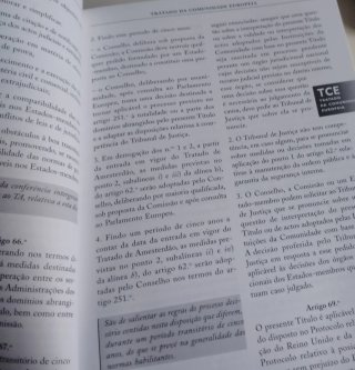 Livro Tratado de Amesterdão Vintage