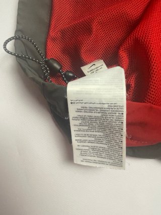Chaqueta Nike Roja y Gris