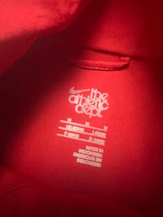 Chaqueta Nike Roja y Gris