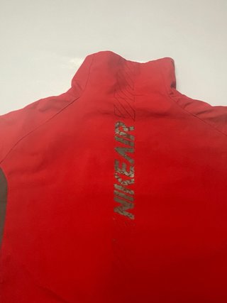 Chaqueta Nike Roja y Gris