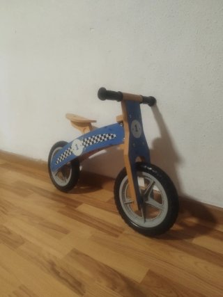 Bicicleta infantil madera