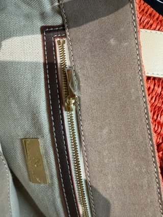 Bolso marrón tejido INGABIRE